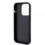 Karl Lagerfeld iPhone 15 Pro Max Deksel 3D Rubber Karl Svart