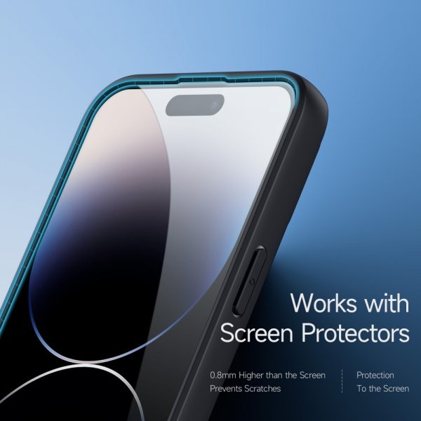 Dux Ducis iPhone 15 Pro Max Deksel Aimo Series Svart