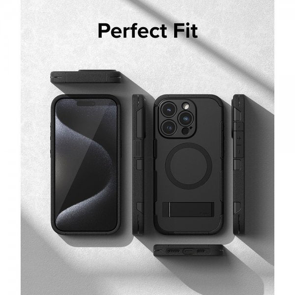 Ringke iPhone 15 Pro Max Deksel Alles MagSafe Svart