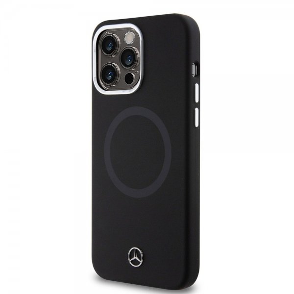 Mercedes Benz iPhone 15 Pro Max Deksel Bicolor MagSafe Svart