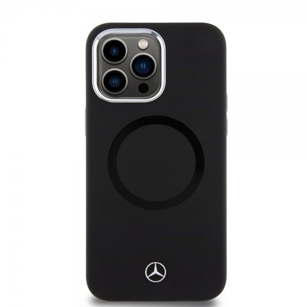 Mercedes Benz iPhone 15 Pro Max Deksel Bicolor MagSafe Svart