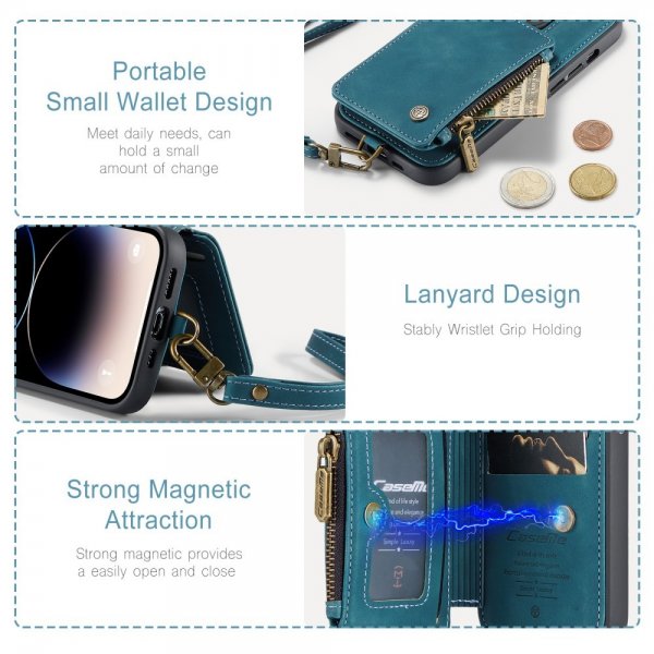 CaseMe iPhone 15 Pro Max Deksel C20 Series Petrol