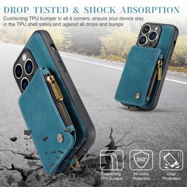 CaseMe iPhone 15 Pro Max Deksel C20 Series Petrol