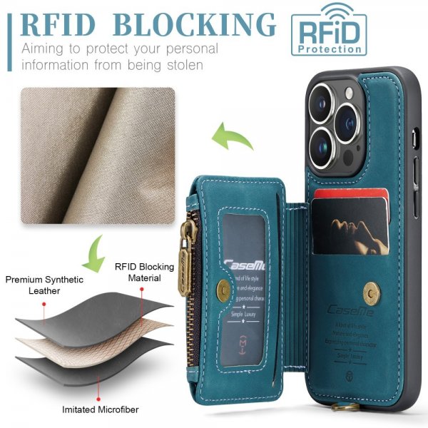 CaseMe iPhone 15 Pro Max Deksel C20 Series Petrol