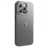 X-Level iPhone 15 Pro Max Deksel Camera Frame Kickstand Svart