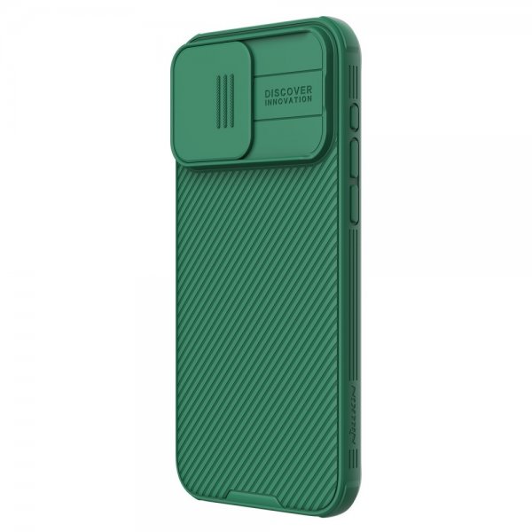 Nillkin iPhone 15 Pro Max Deksel CamShield Grønn