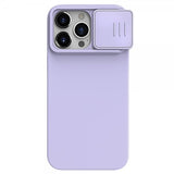 Nillkin iPhone 15 Pro Max Deksel CamShield Silky Lyslilla