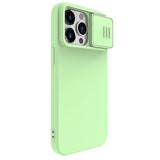 Nillkin iPhone 15 Pro Max Deksel CamShield Silky MagSafe Lysegrønn