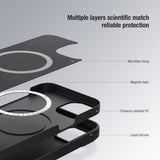 Nillkin iPhone 15 Pro Max Deksel CamShield Silky MagSafe Lyslilla