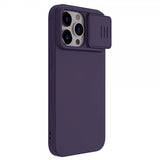 Nillkin iPhone 15 Pro Max Deksel CamShield Silky MagSafe Mørklilla