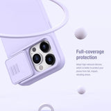 Nillkin iPhone 15 Pro Max Deksel CamShield Silky Mørkeblå