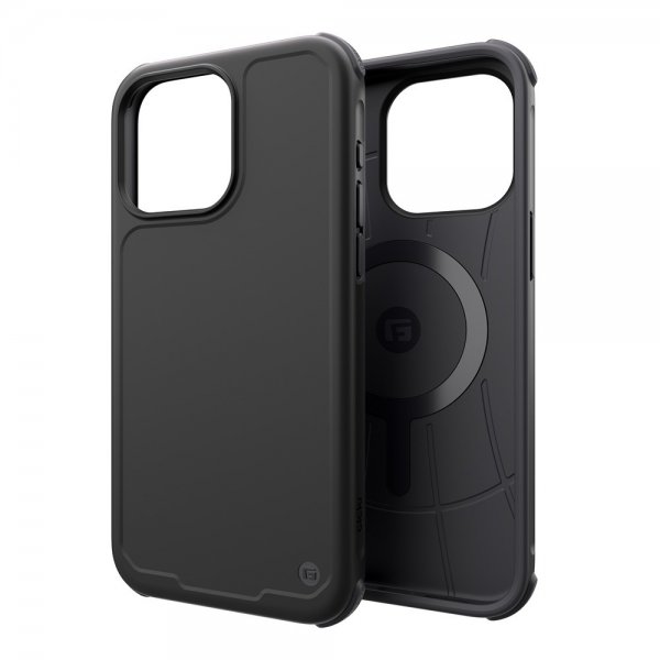 Clckr iPhone 15 Pro Max Deksel Carbon MagSafe Svart