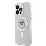 Karl Lagerfeld iPhone 15 Pro Max Deksel Choupette MagSafe Transparent