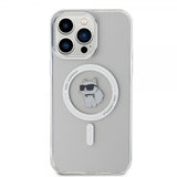 Karl Lagerfeld iPhone 15 Pro Max Deksel Choupette MagSafe Transparent