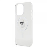 Karl Lagerfeld iPhone 15 Pro Max Deksel Choupette MagSafe Transparent