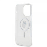 Karl Lagerfeld iPhone 15 Pro Max Deksel Choupette MagSafe Transparent