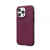Urban Armor Gear (UAG) iPhone 15 Pro Max Deksel Civilian MagSafe Bordeaux