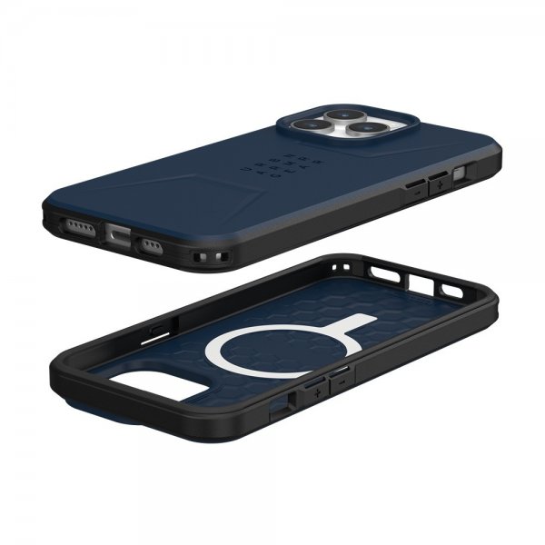 Urban Armor Gear (UAG) iPhone 15 Pro Max Deksel Civilian MagSafe Mallard