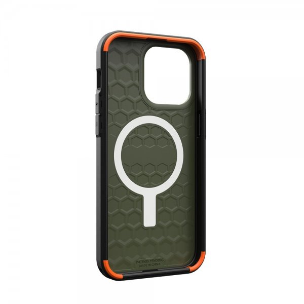 Urban Armor Gear (UAG) iPhone 15 Pro Max Deksel Civilian MagSafe Olive Drab