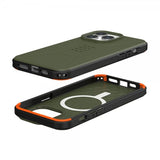 Urban Armor Gear (UAG) iPhone 15 Pro Max Deksel Civilian MagSafe Olive Drab