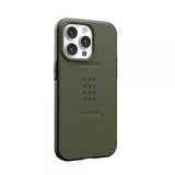 Urban Armor Gear (UAG) iPhone 15 Pro Max Deksel Civilian MagSafe Olive Drab