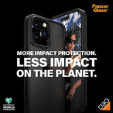 PanzerGlass iPhone 15 Pro Max Deksel ClearCase D3O Svart