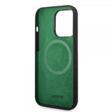Lacoste iPhone 15 Pro Max Deksel Croc Logo MagSafe Svart
