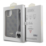 Guess iPhone 15 Pro Max Deksel Crossbody Cord Brun