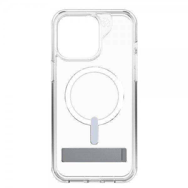 Zagg iPhone 15 Pro Max Deksel Crystal Palace Snap Kickstand Clear