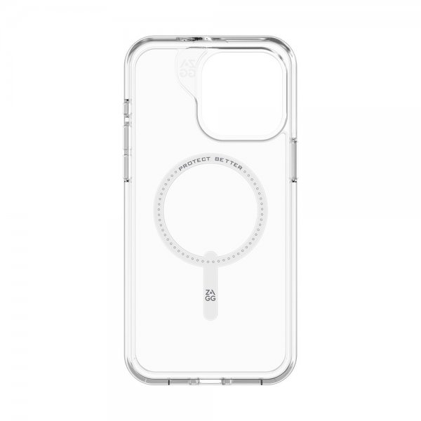 Zagg iPhone 15 Pro Max Deksel Crystal Palace Snap Transparent