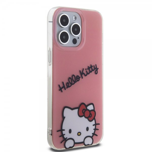Hello Kitty iPhone 15 Pro Max Deksel Daydreaming Crossbody Rosa