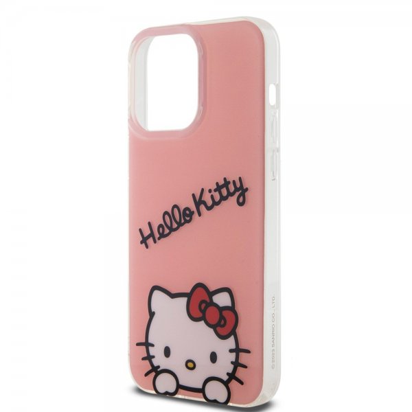 Hello Kitty iPhone 15 Pro Max Deksel Daydreaming Crossbody Rosa