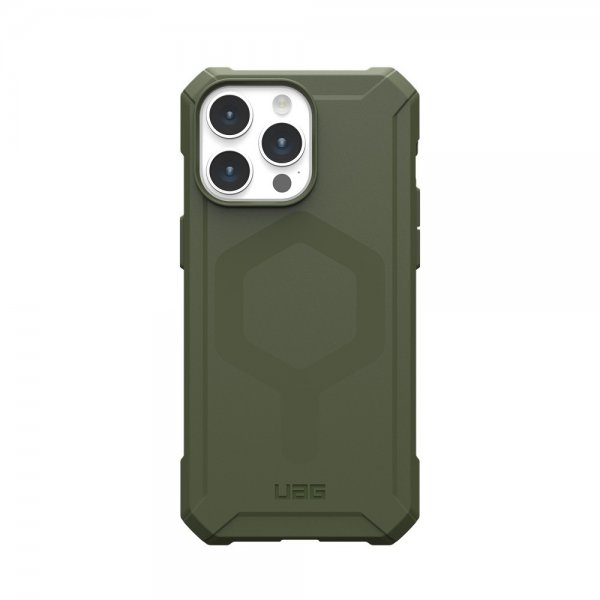 Urban Armor Gear (UAG) iPhone 15 Pro Max Deksel Essential Armor MagSafe Olive Drab