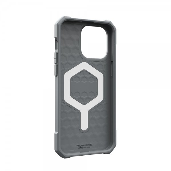 Urban Armor Gear (UAG) iPhone 15 Pro Max Deksel Essential Armor MagSafe Sølv