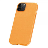 Baseus iPhone 15 Pro Max Deksel Fauxther Series Oransje