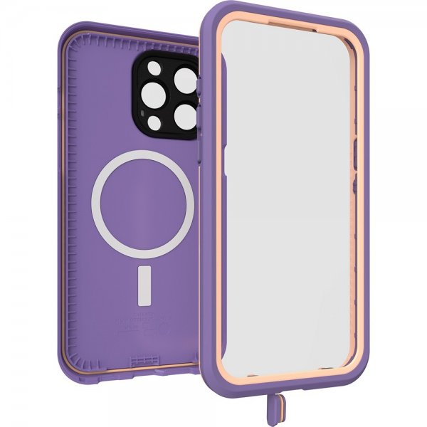Otterbox iPhone 15 Pro Max Deksel Fre MagSafe Rule of Plum