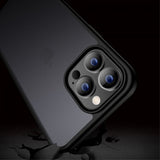 X-Level iPhone 15 Pro Max Deksel Frosted Bakside Svart