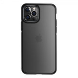 X-Level iPhone 15 Pro Max Deksel Frostet Transparent Svart