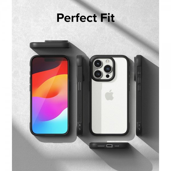 Ringke iPhone 15 Pro Max Deksel Fusion Bold Matte Black