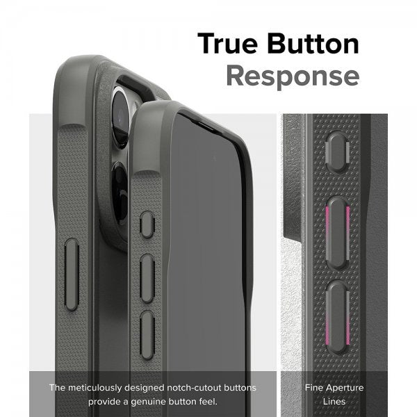Ringke iPhone 15 Pro Max Deksel Fusion Bold Matte Gray