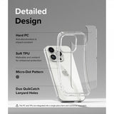 Ringke iPhone 15 Pro Max Deksel Fusion Clear