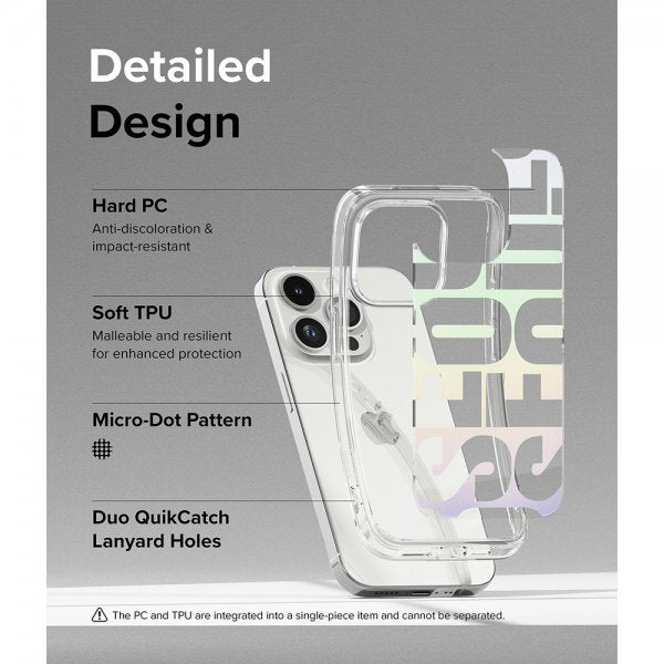 Ringke iPhone 15 Pro Max Deksel Fusion Design Seoul