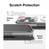 Ringke iPhone 15 Pro Max Deksel Fusion Magnetic Matte Clear