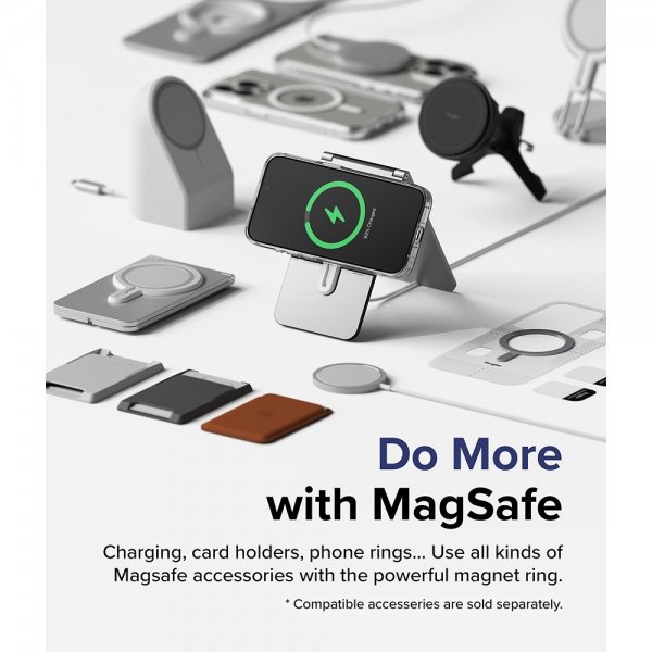 Ringke iPhone 15 Pro Max Deksel Fusion Magnetic Matte Clear