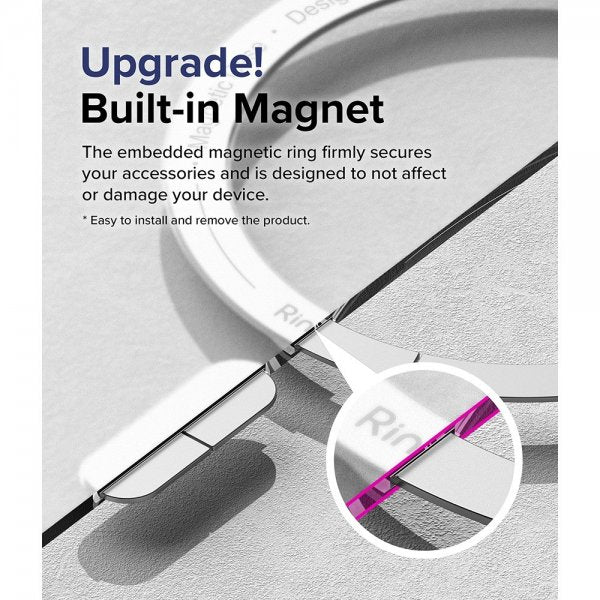 Ringke iPhone 15 Pro Max Deksel Fusion Magnetic Matte Clear