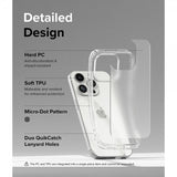 Ringke iPhone 15 Pro Max Deksel Fusion Matte Clear