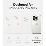 Ringke iPhone 15 Pro Max Deksel Fusion X Design Camo Black