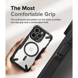 Ringke iPhone 15 Pro Max Deksel Fusion X Magnetic Matte Black