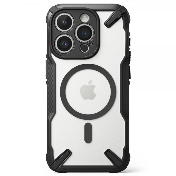 Ringke iPhone 15 Pro Max Deksel Fusion X Magnetic Matte Black