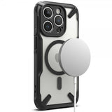 Ringke iPhone 15 Pro Max Deksel Fusion X Magnetic Matte Black